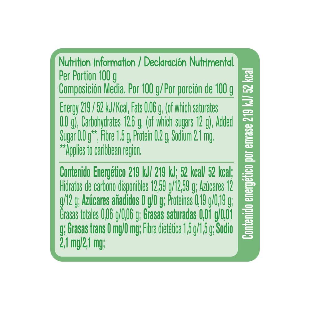 Pouch Organico Manzana Gerber 100.0 Gr