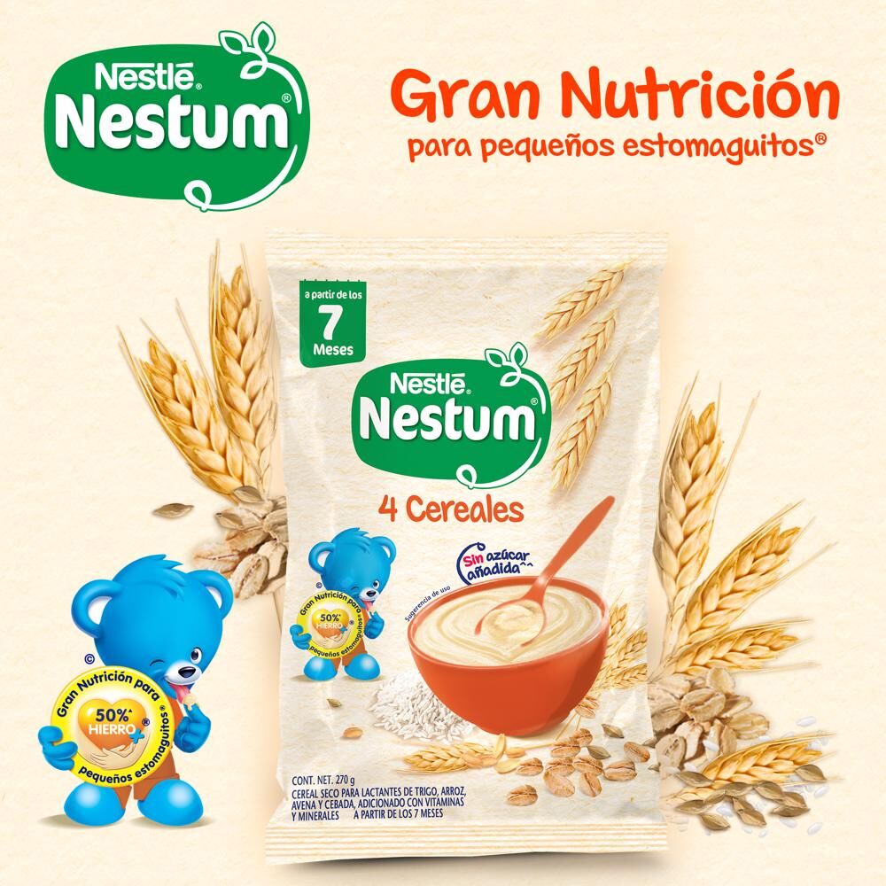 Cereal Inf Nestum 4 Cerea 2da Eta Ahorra Nestle 270.0