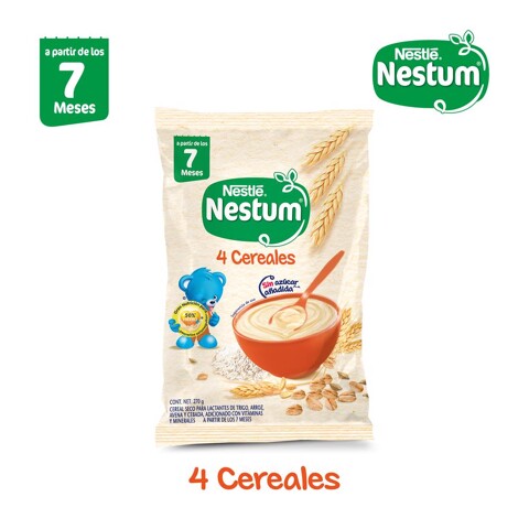 Cereal Infantil Nestum Etapa 2 4 Cereales 270g