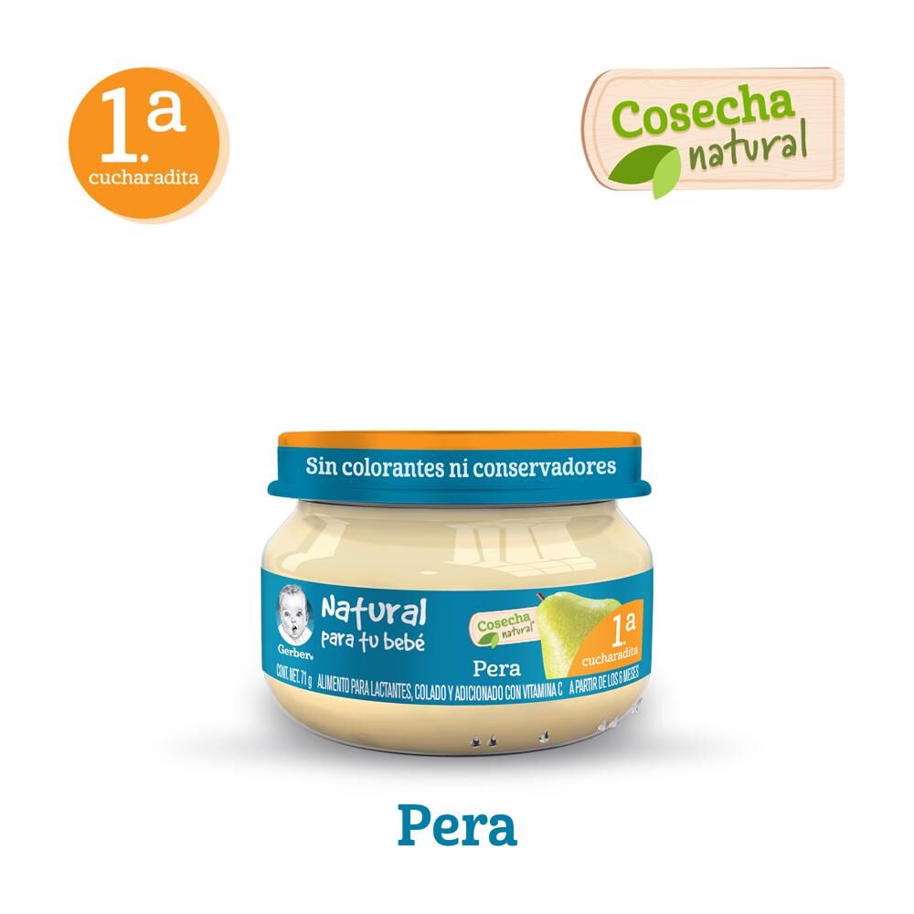 Papilla Pera Eta 1 Gerber 71.0 Gr