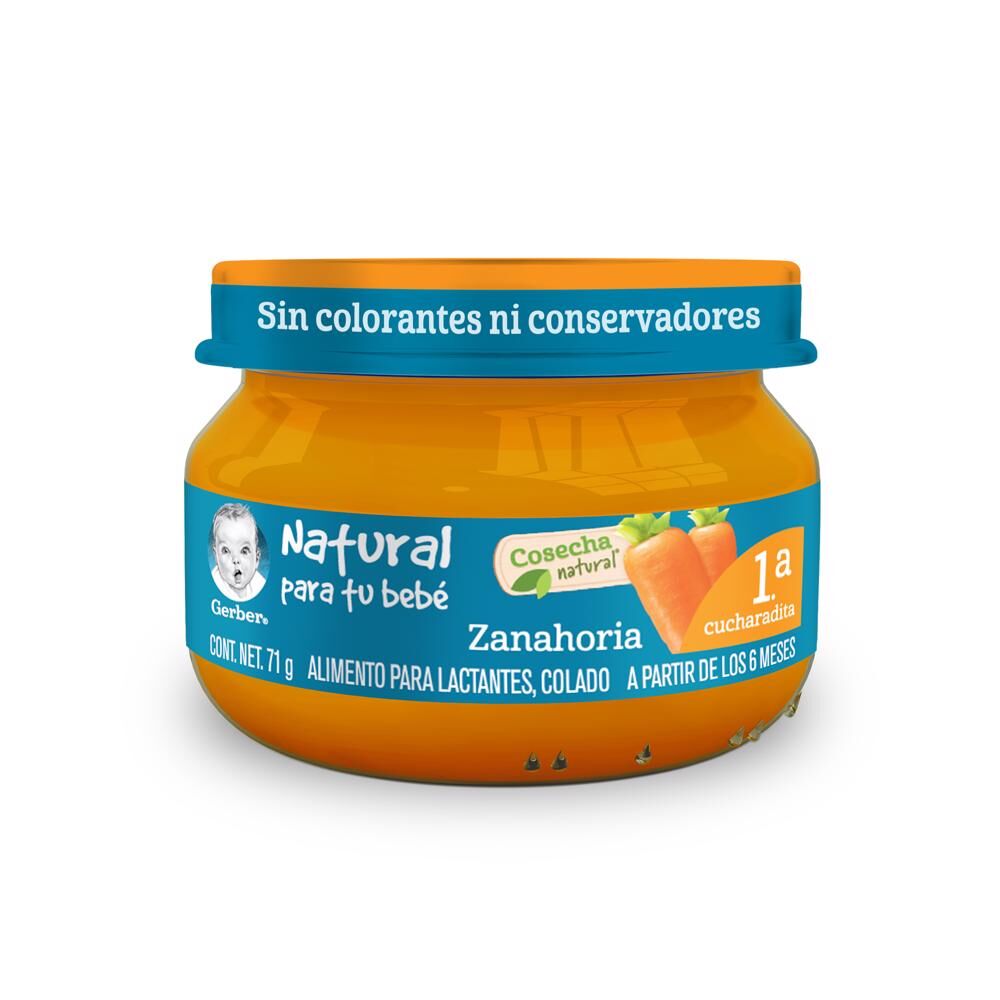 Papilla Zanahorias Eta 1 Gerber 71 0 Gr