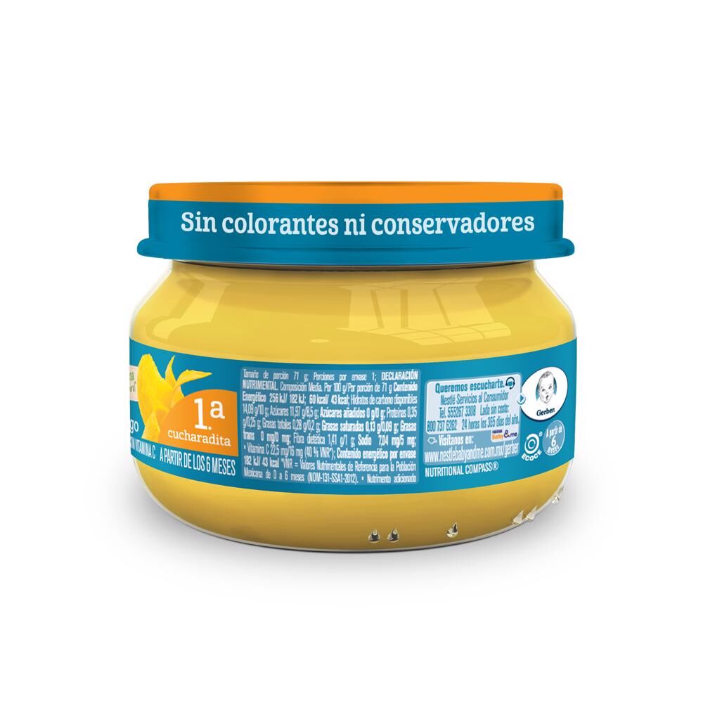 Papilla Mango Eta 1 Gerber 71.0 Gr