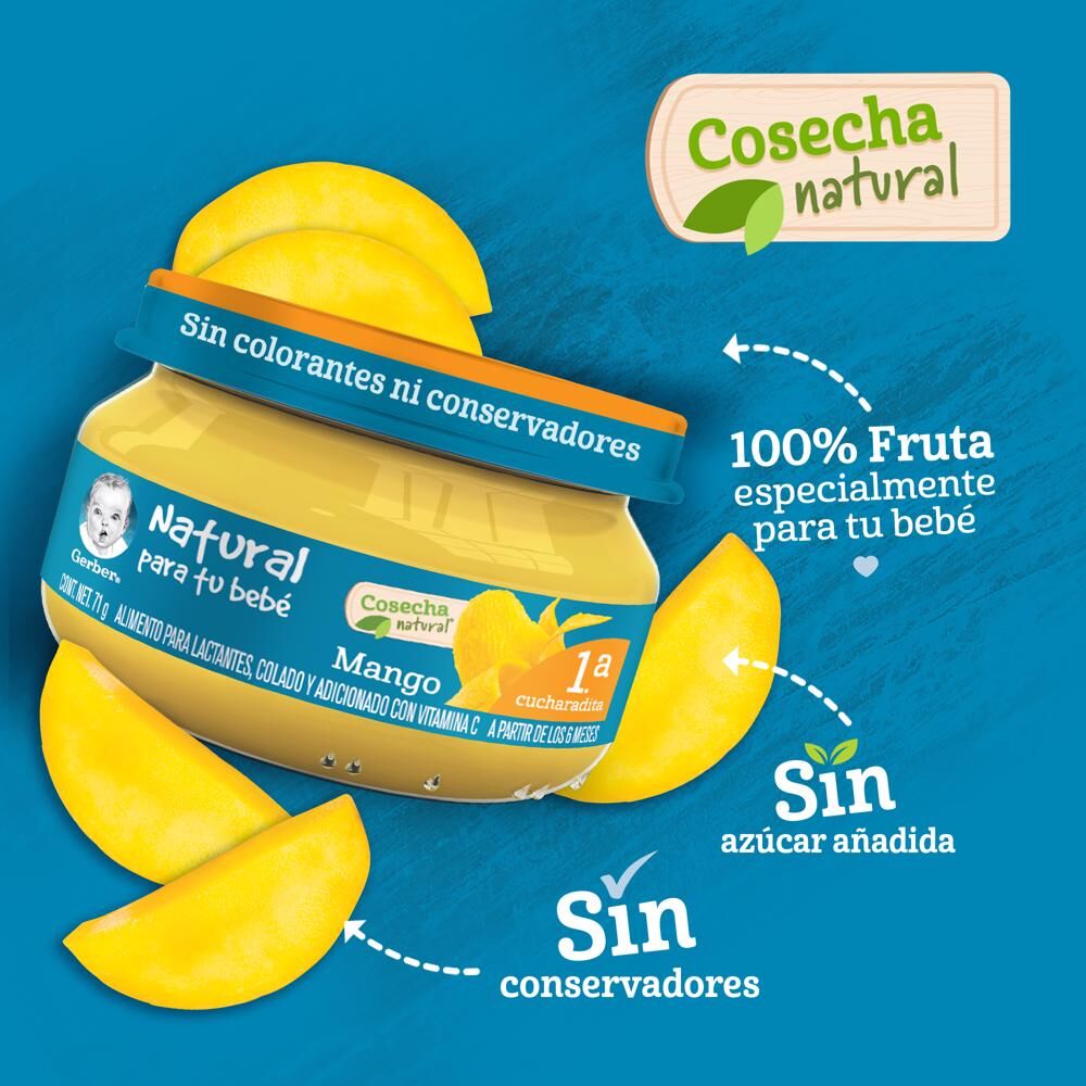 Papilla Mango Eta 1 Gerber 71.0 Gr