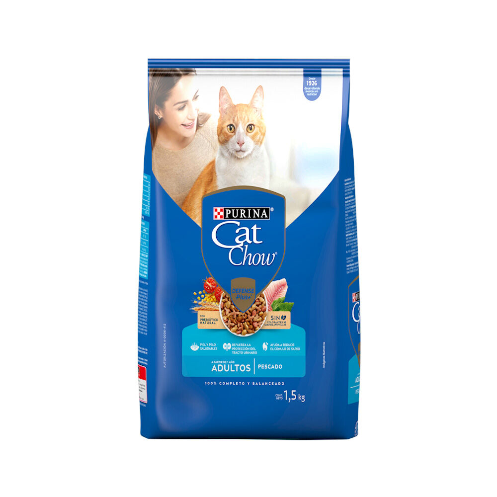 Cat Chow Delicia Rellena Pescado Maris Purina 1.5 Kg