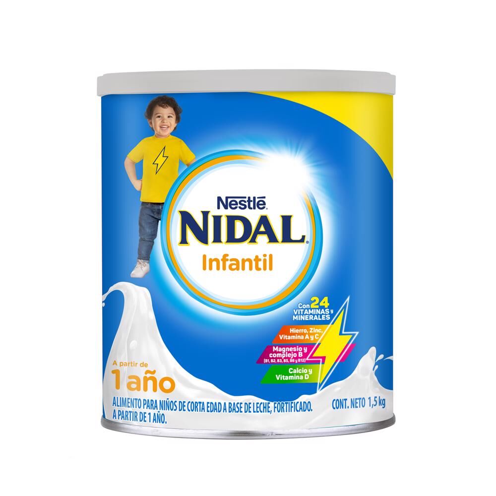 Leche Polvo +1 Nidal 1.5 Kg