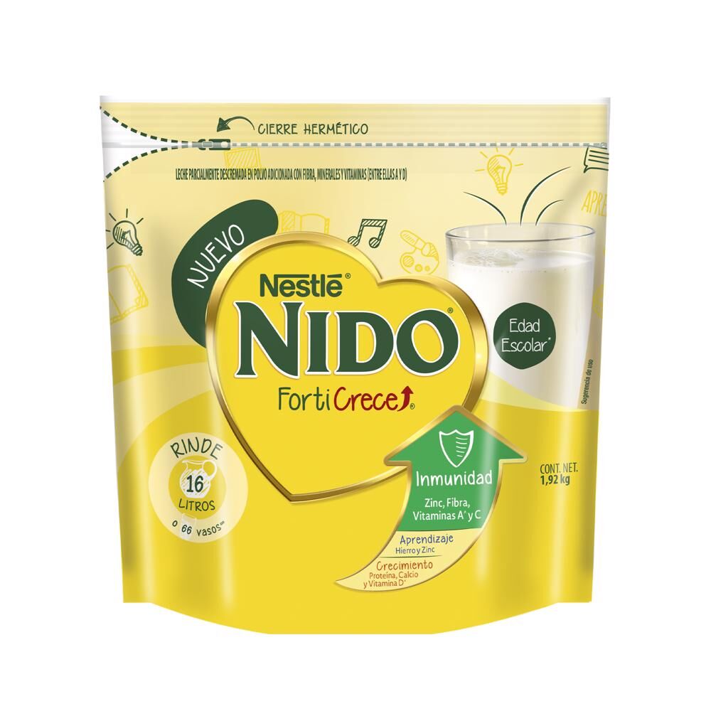 Leche Forticrece Bolsa Nido 1.92 Kg