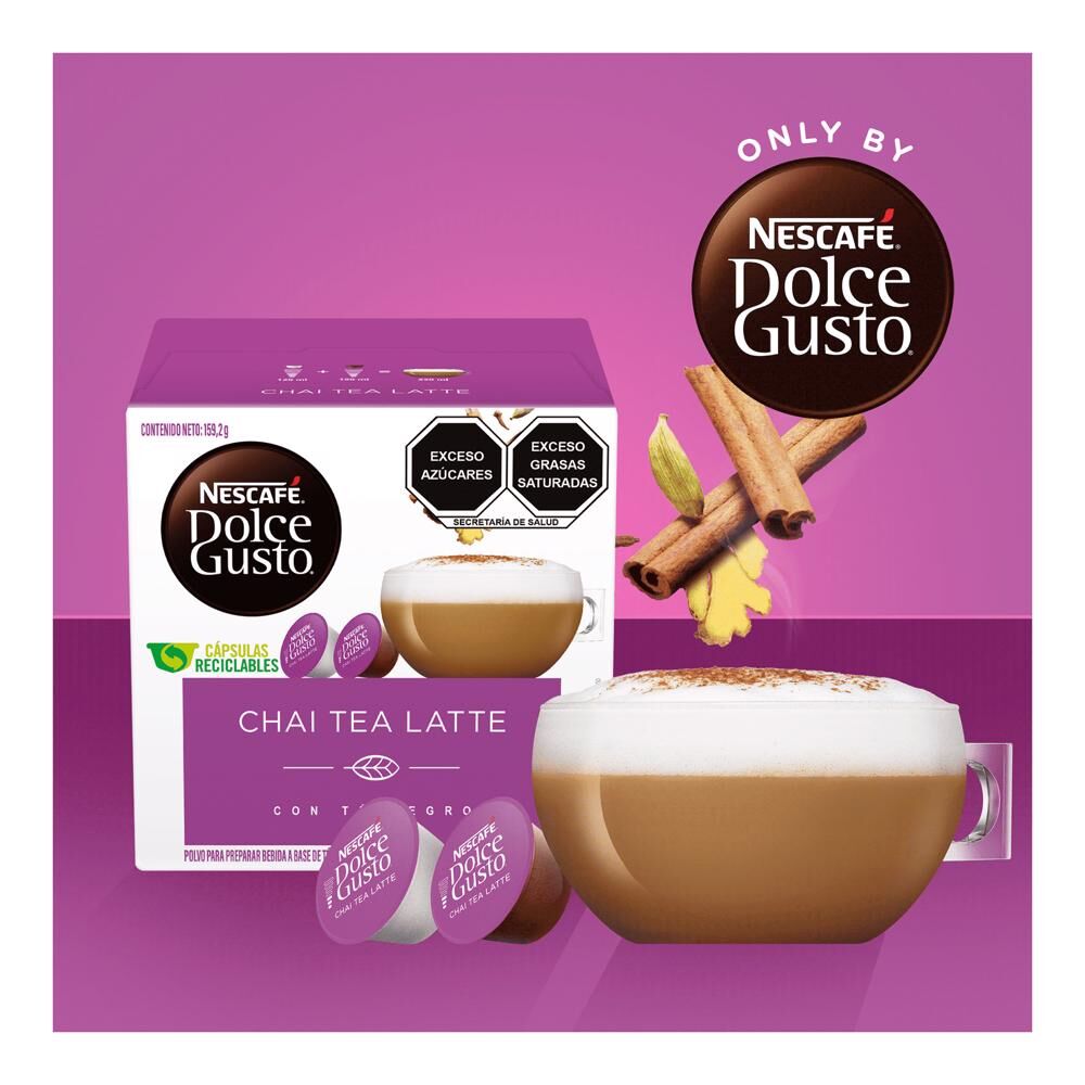 Te De Capsulas Chai Dolce Gusto 16.0 Cap