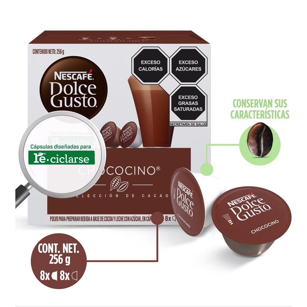 Cafe En Capsulas Chococino Dolce Gusto 16 0 Cap