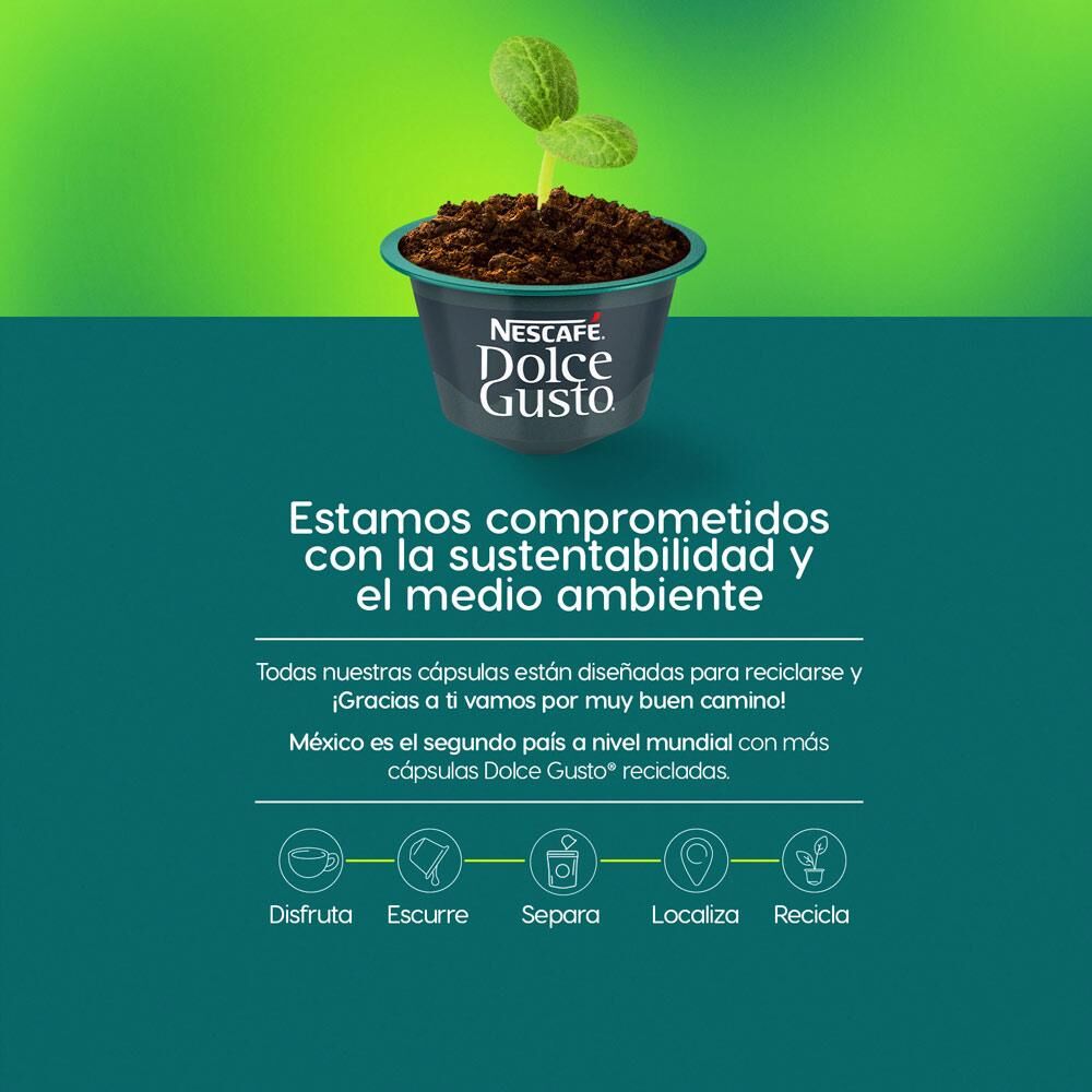 Café En Cápsulas Caramel Macchiato Starbucks Nescafé Dolce Gusto 12pz