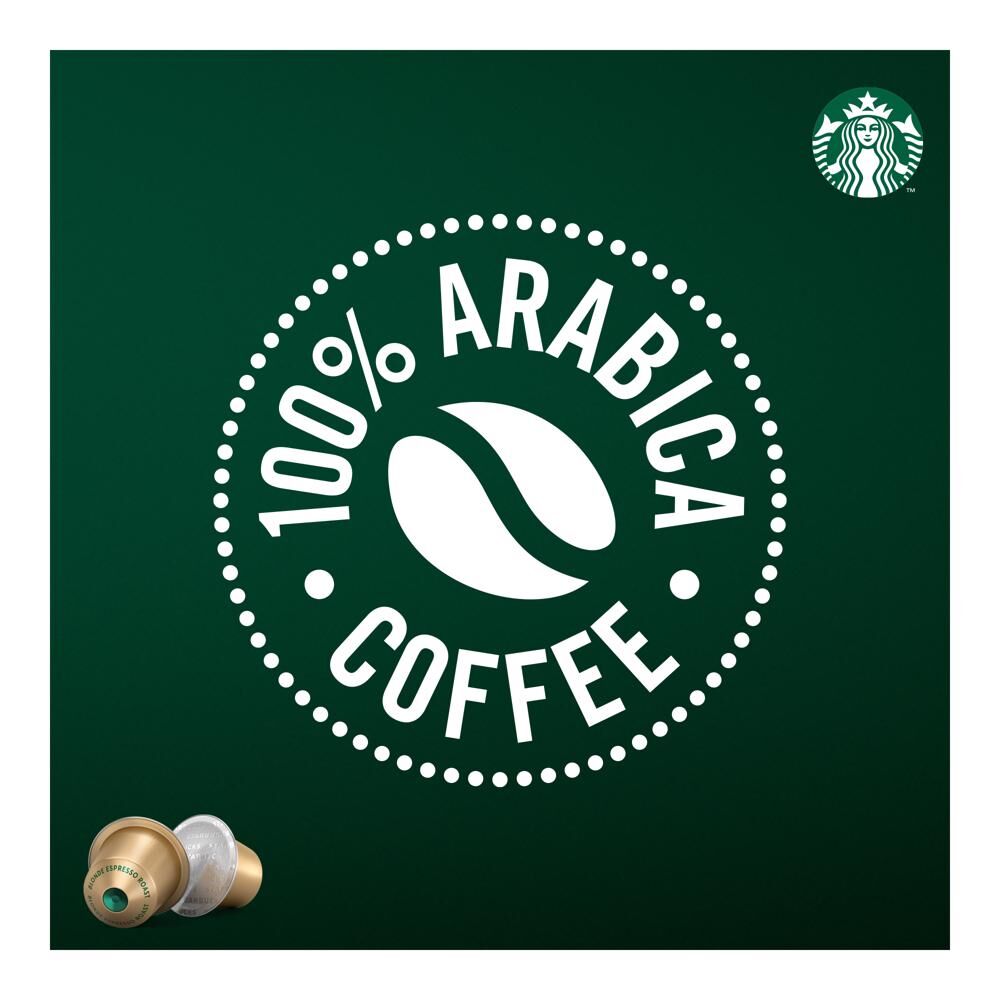 Café En Cápsulas Blonde Espresso Roast Starbucks Nespresso 10pz