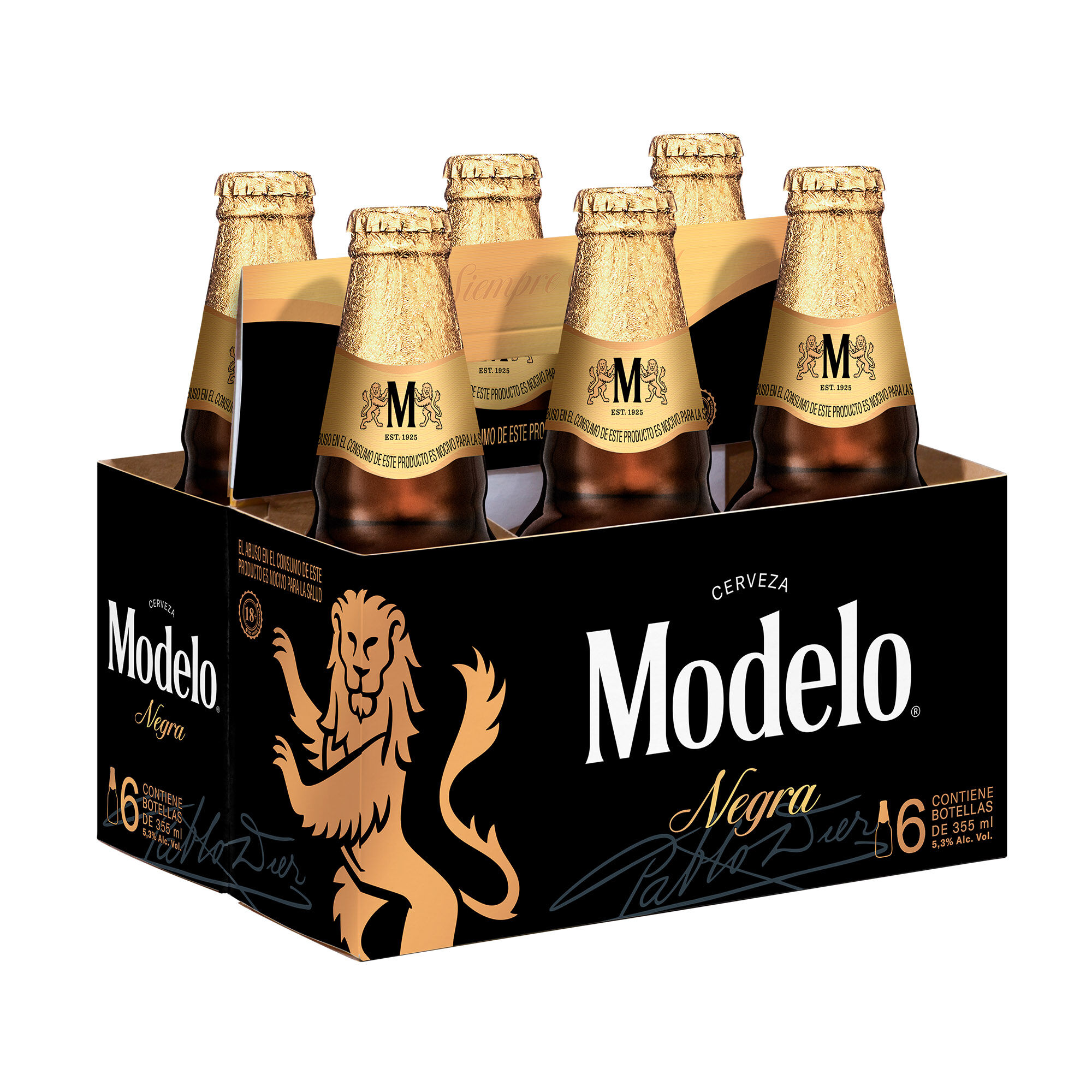 Cerv Botella 355 Negra Modelo 6.0 Pack