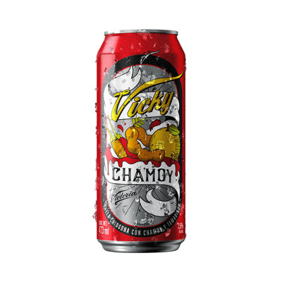 Cerveza Bote Vicky Chamoy 473 Ml
