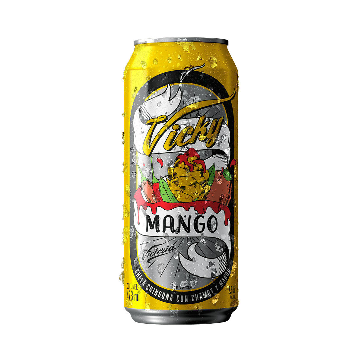 Cerveza Mango Vicky 473 Ml