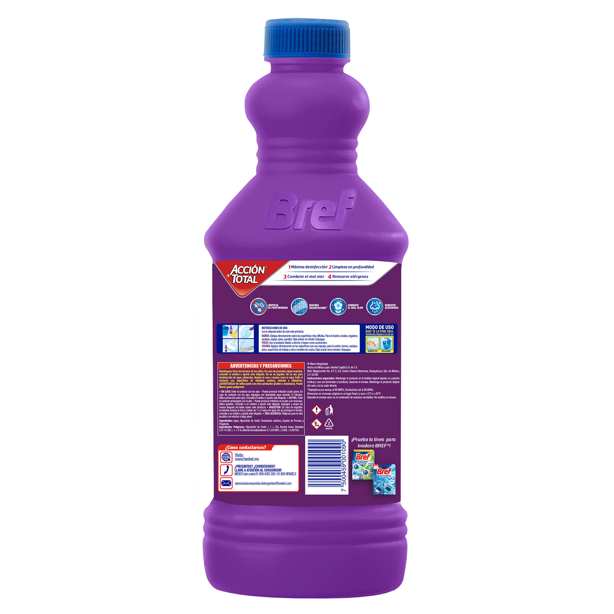 Limpiador Lavanda Bref 1 Lt