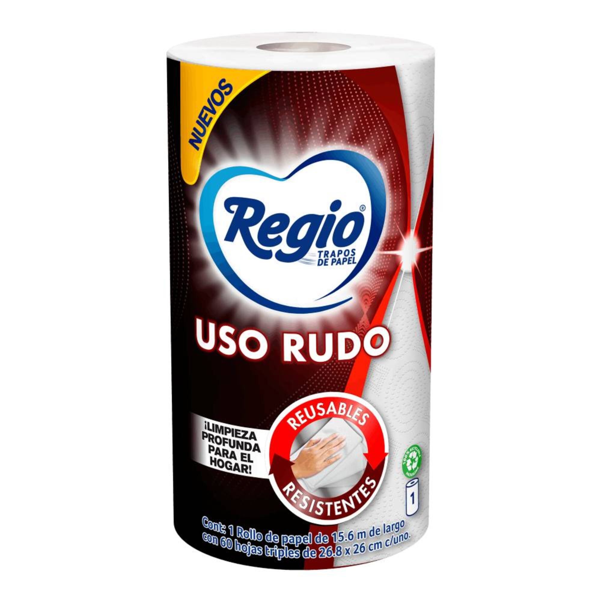 Toalla De Rollo Uso Rudo 75 Tp Regio 1.0 Pza