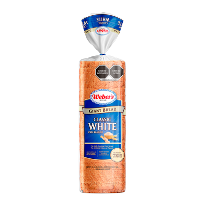 Pan Blanco Webers 680.0 Gr
