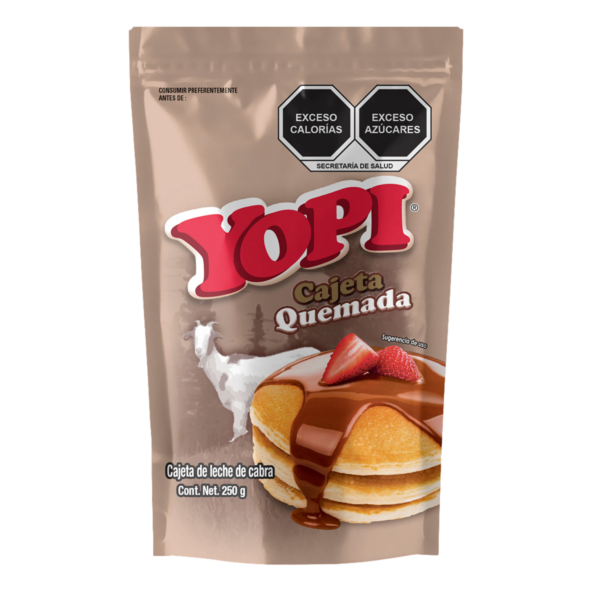 Cajeta Quemada Yopi 250 Gr