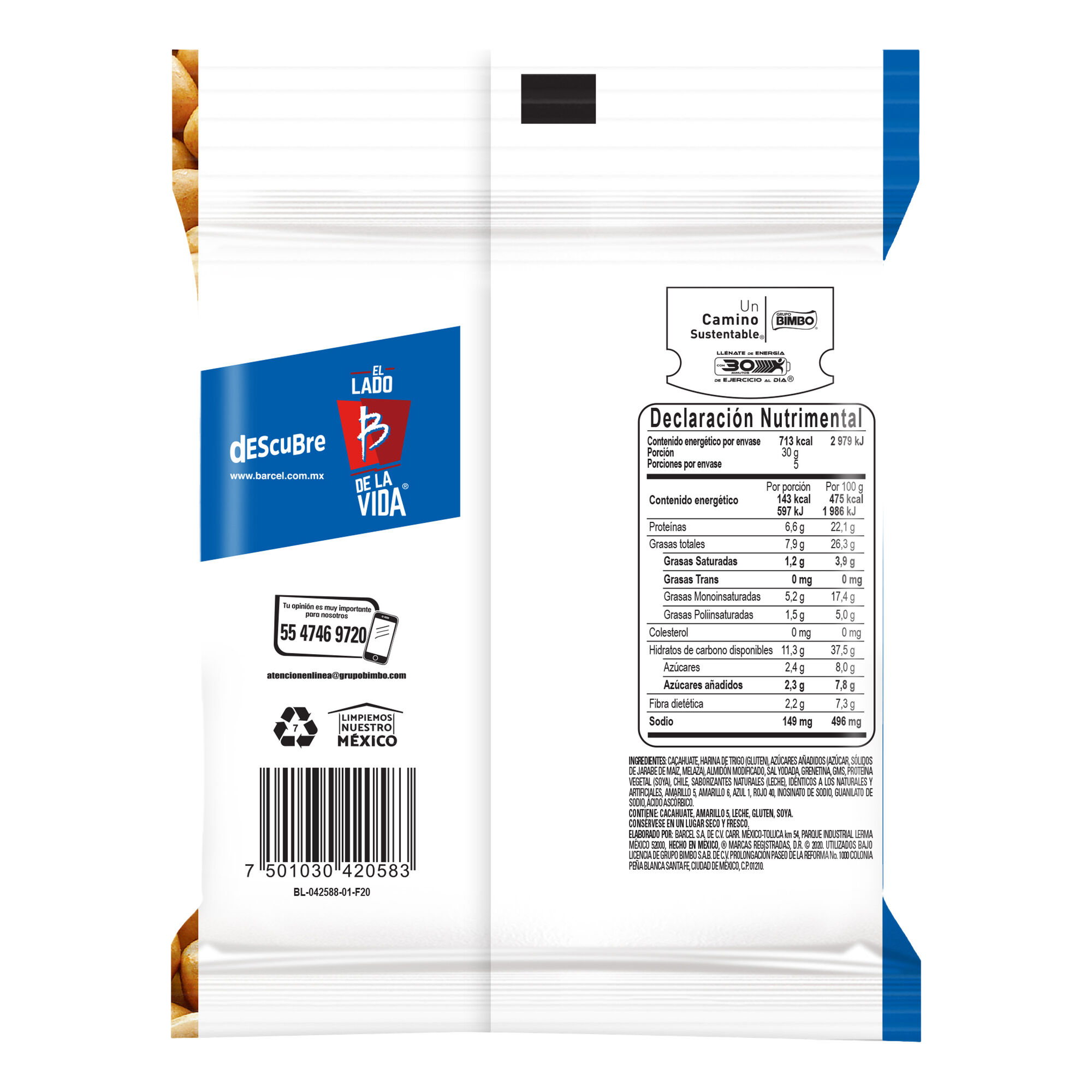 Cacahuates Japones Kiyakis 150.0 Gr