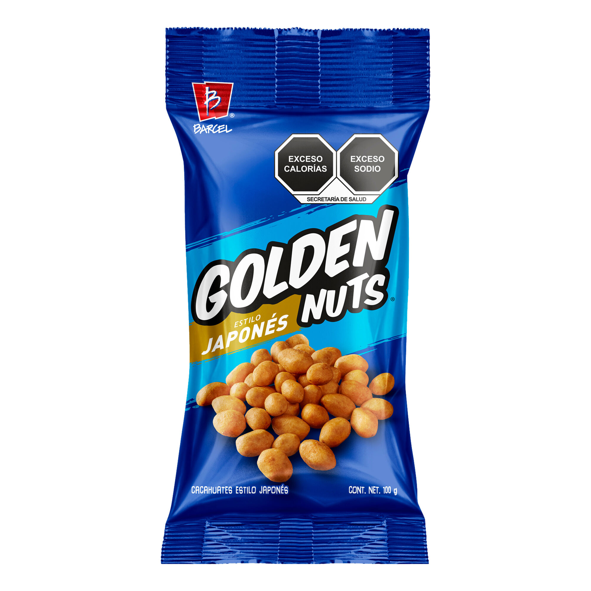 Cacahuates Japones Golden Nuts 100.0 Gr