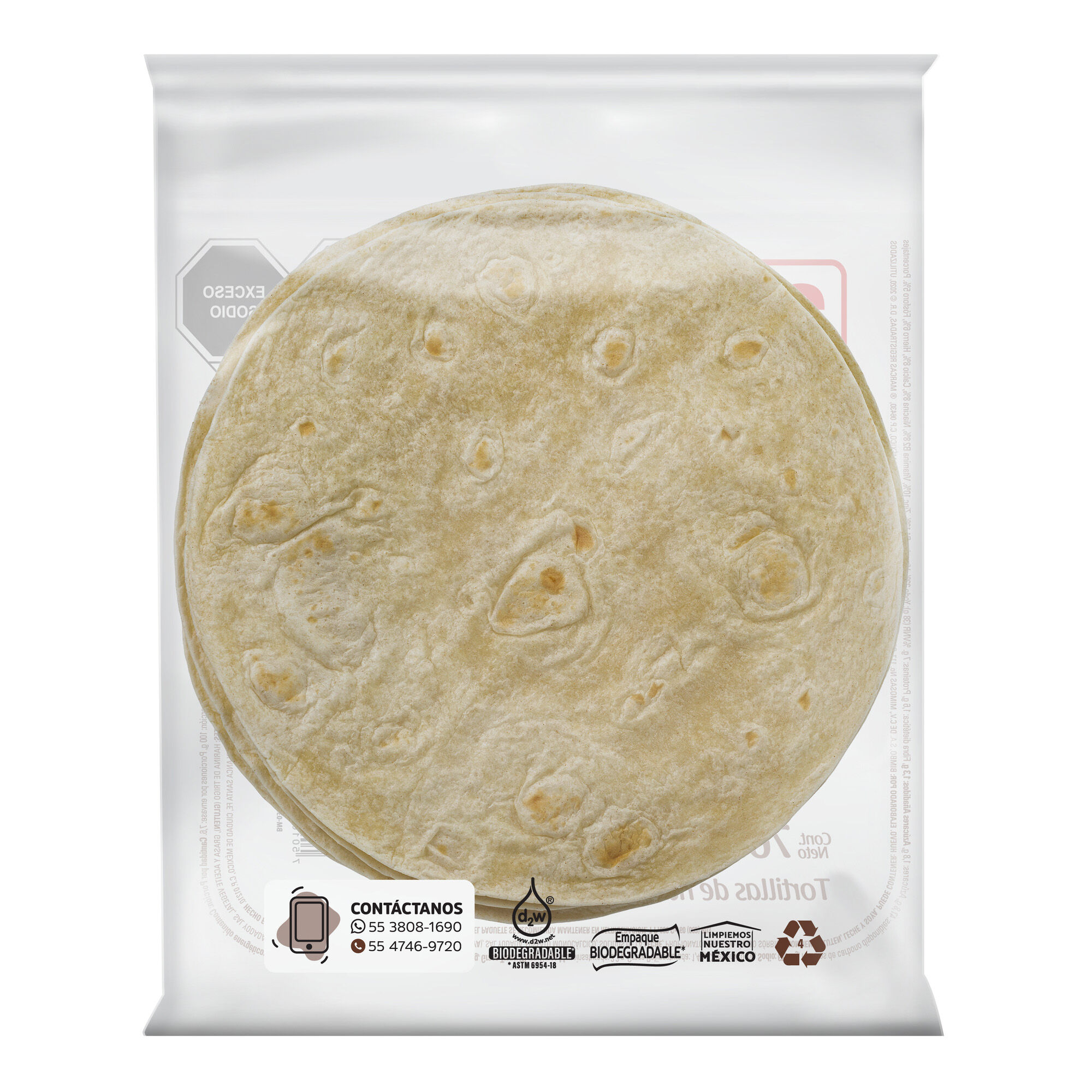 Tortilla De Harina Del Hogar 762.0 Gr