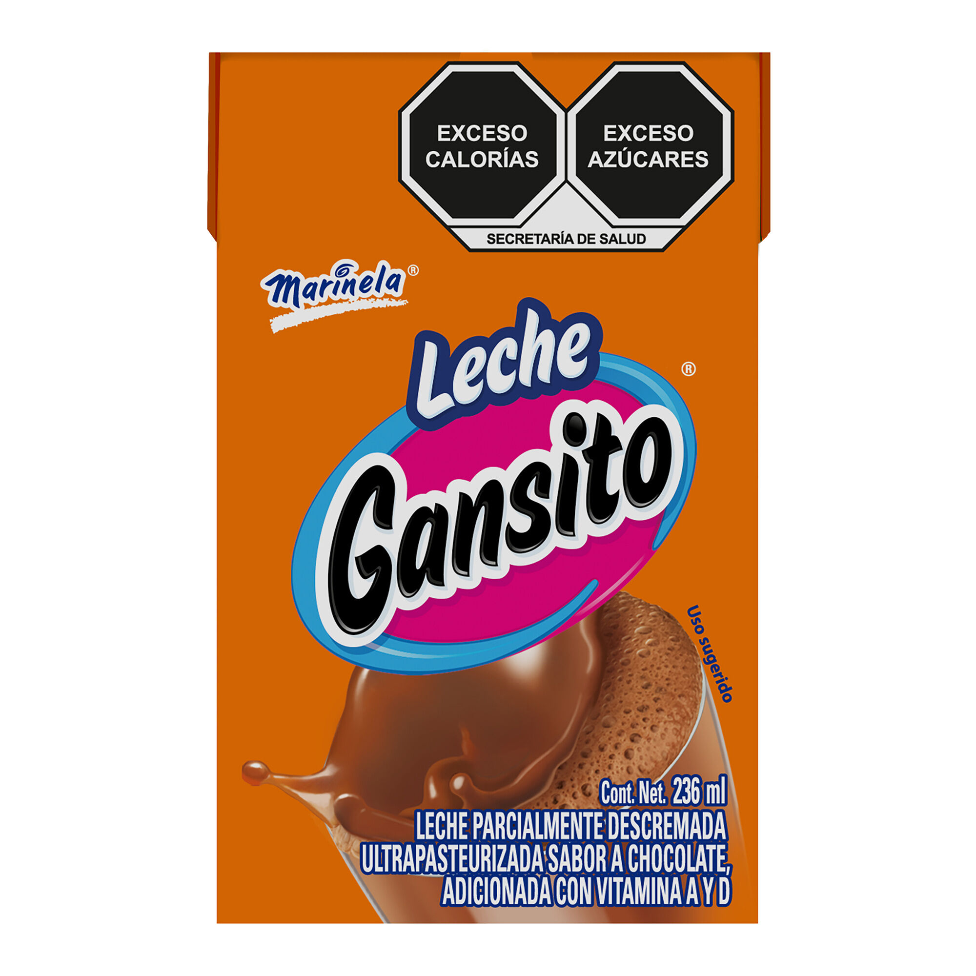Leche Gansito Marinela 236.0 Ml