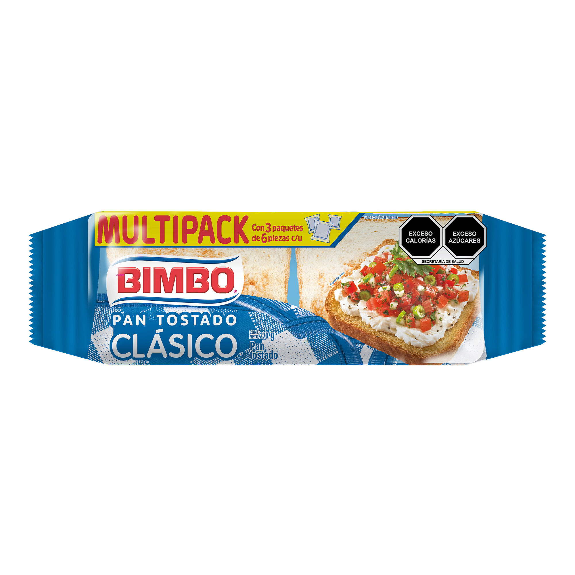 Pan Tostado Bimbo 270.0 Gr
