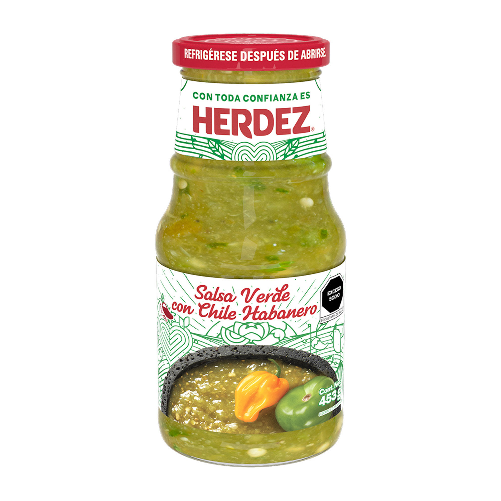 Salsa Verde Picante Herdez 453.0 Gr