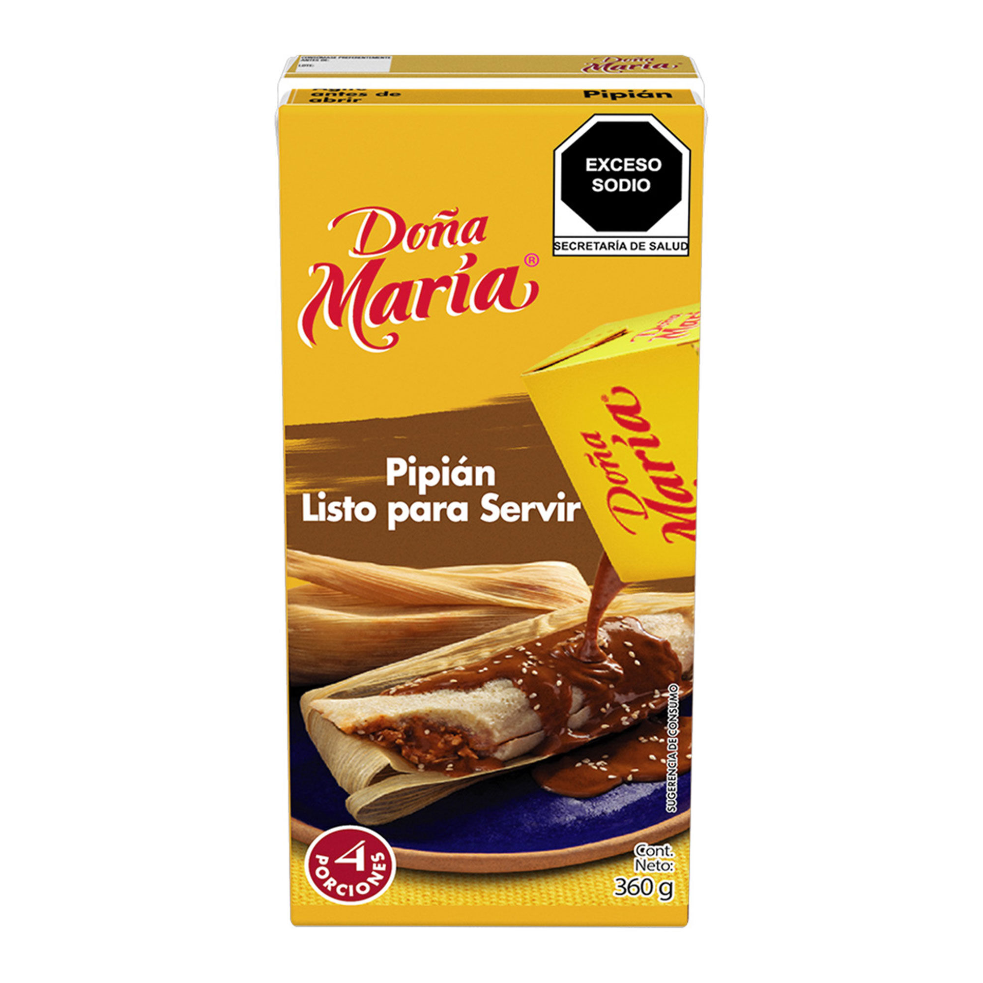 Mole Pipian Listo Para Servir Doña Maria 360.0 Gr