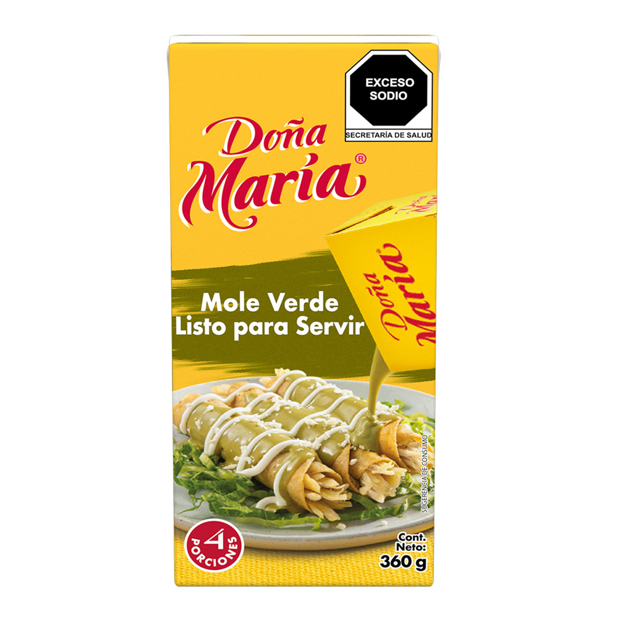 Mole Verde Listo Para Servir Doña Maria 360.0 Gr