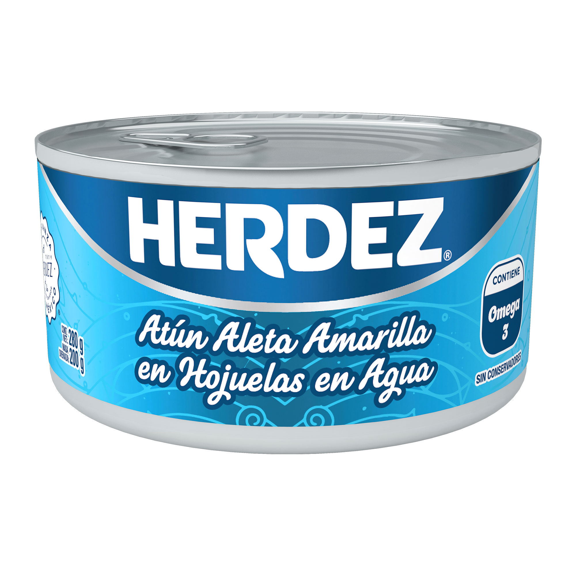 Atun En Hojuelas En Agua Herdez 280.0 Gr