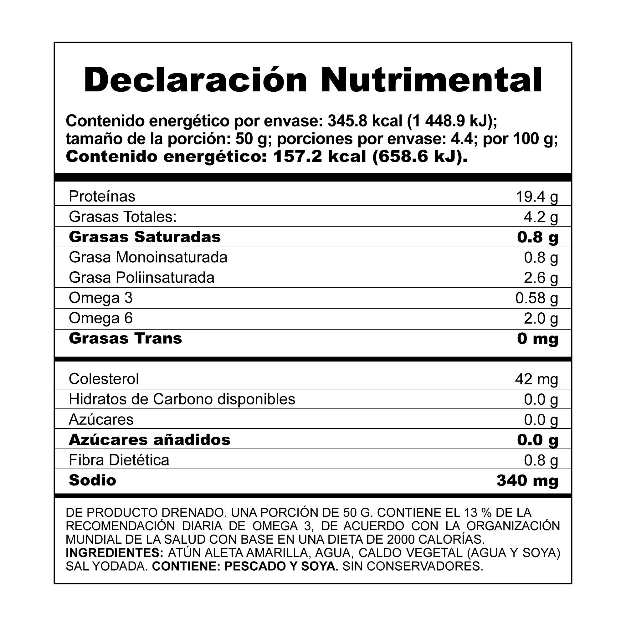 Atun Hojuelas En Aceite Herdez 280.0 Gr