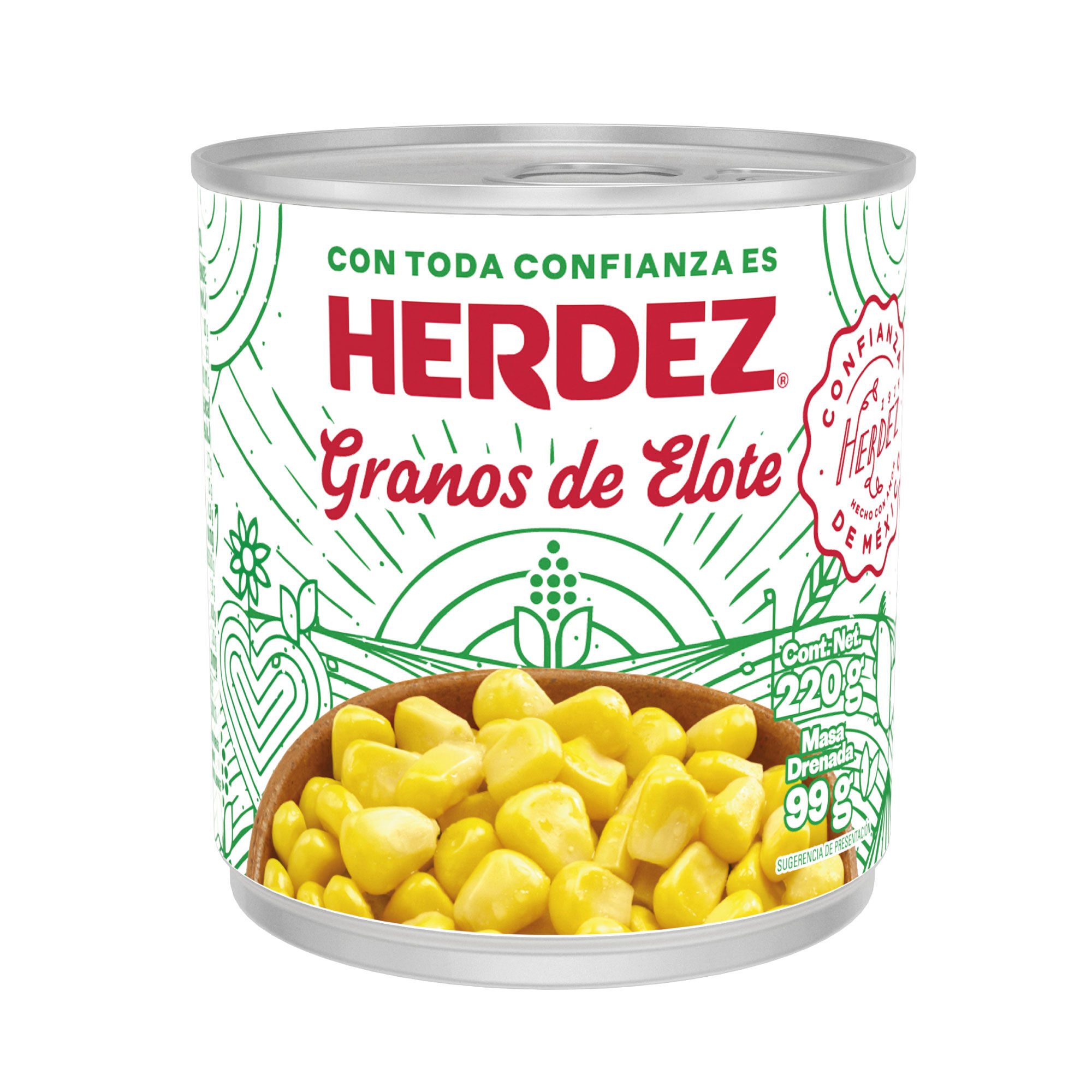 Elote Grano Herdez 220 0 Gr