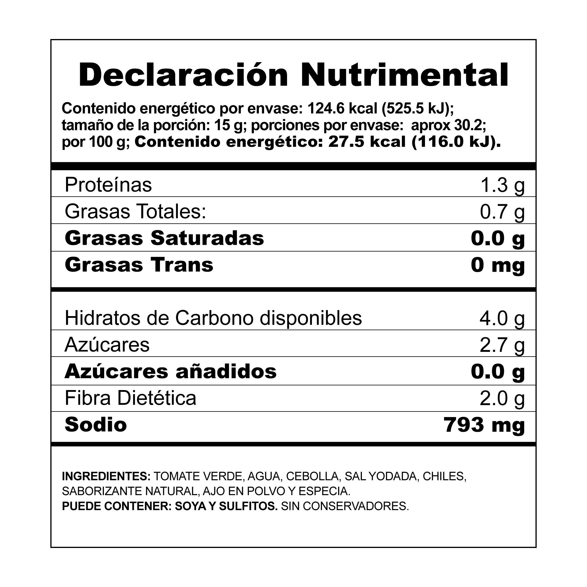 Salsa Taquera Herdez 453.0 Gr