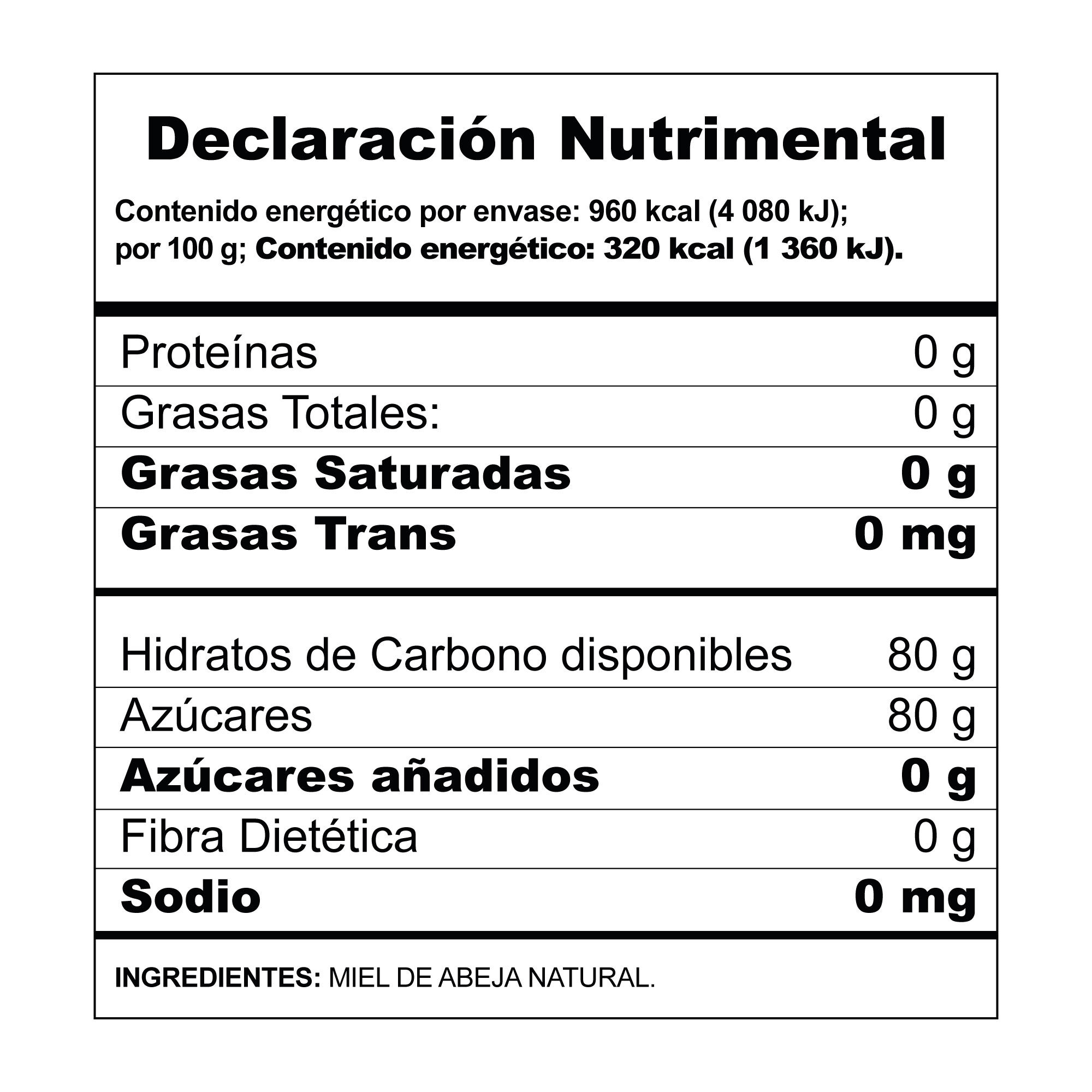 Miel Abeja Carlota 300 Gr