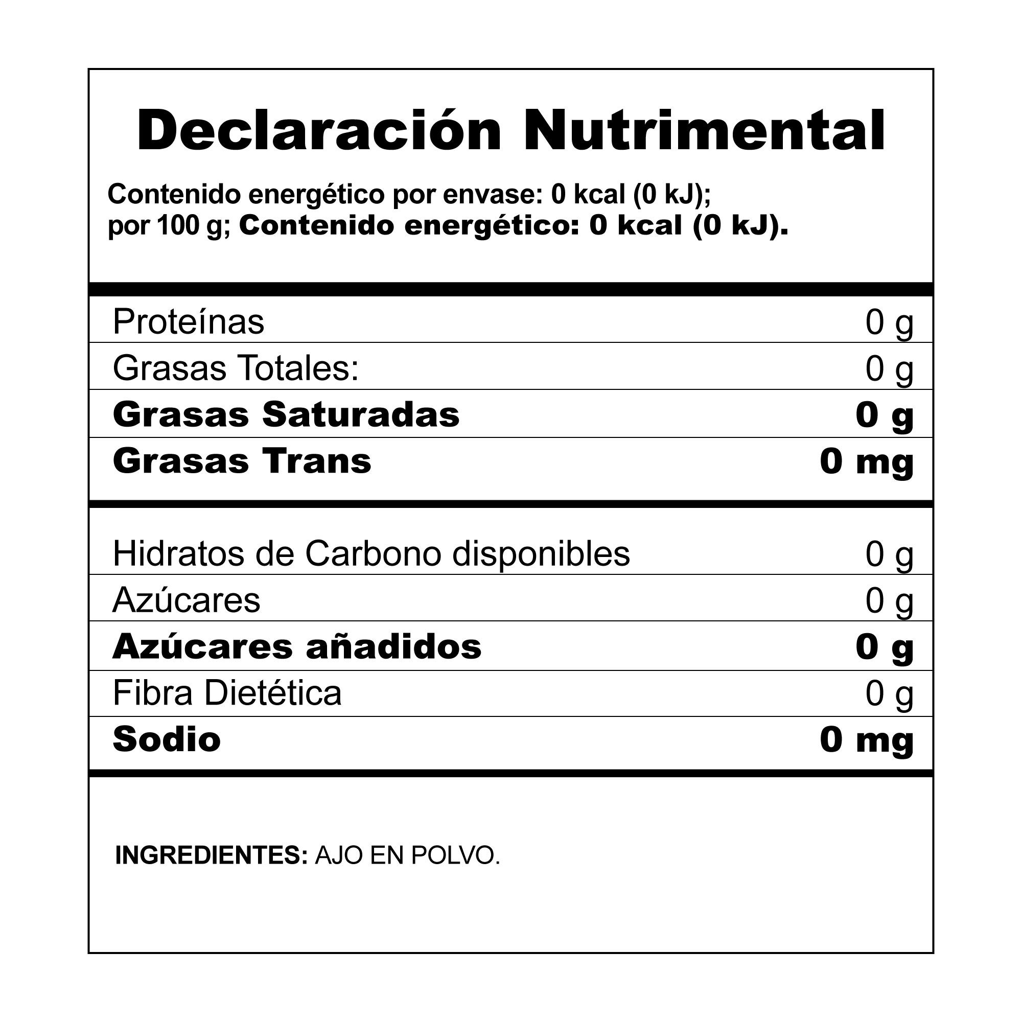 Ajo Polvo Mc Cormick 77.0 Gr