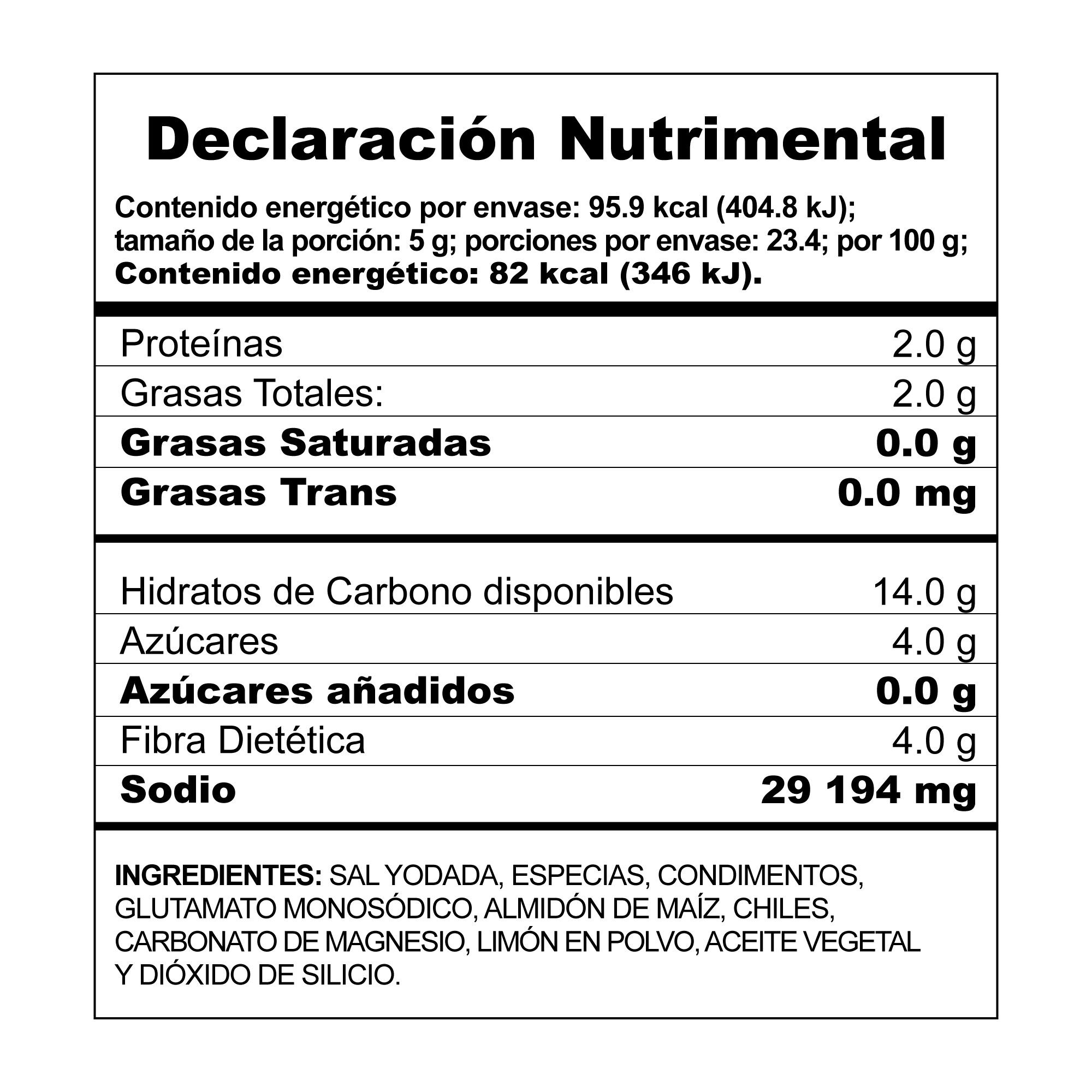 Sabroseador Para Comidas Mc Cormick 117.0 Gr
