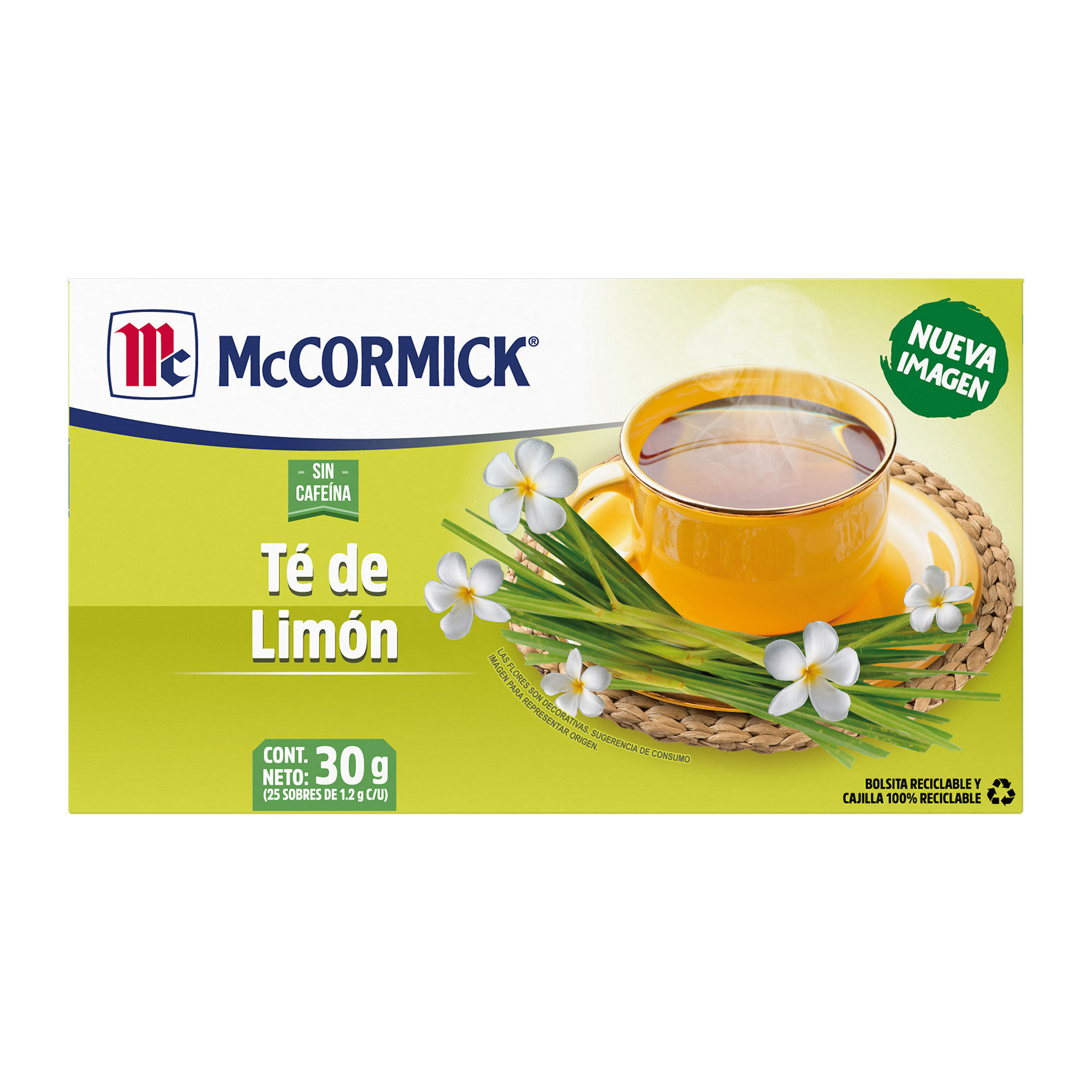 Té Mccormick Limón 25 Sobres