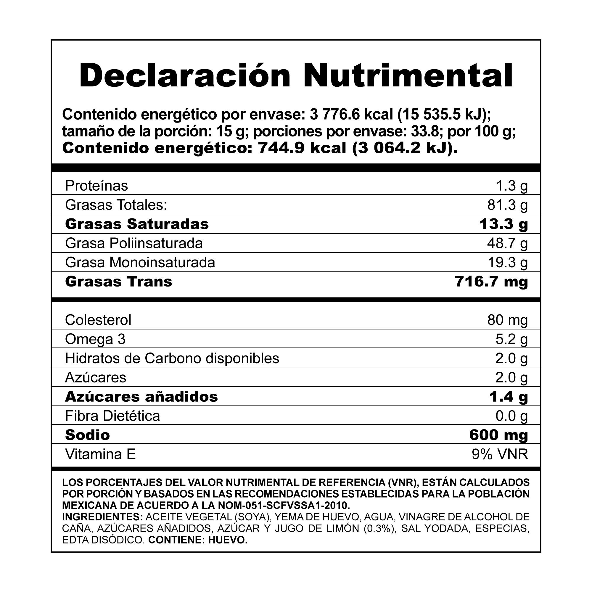 Mayonesa Mccormick Jugo De Limones 507 G