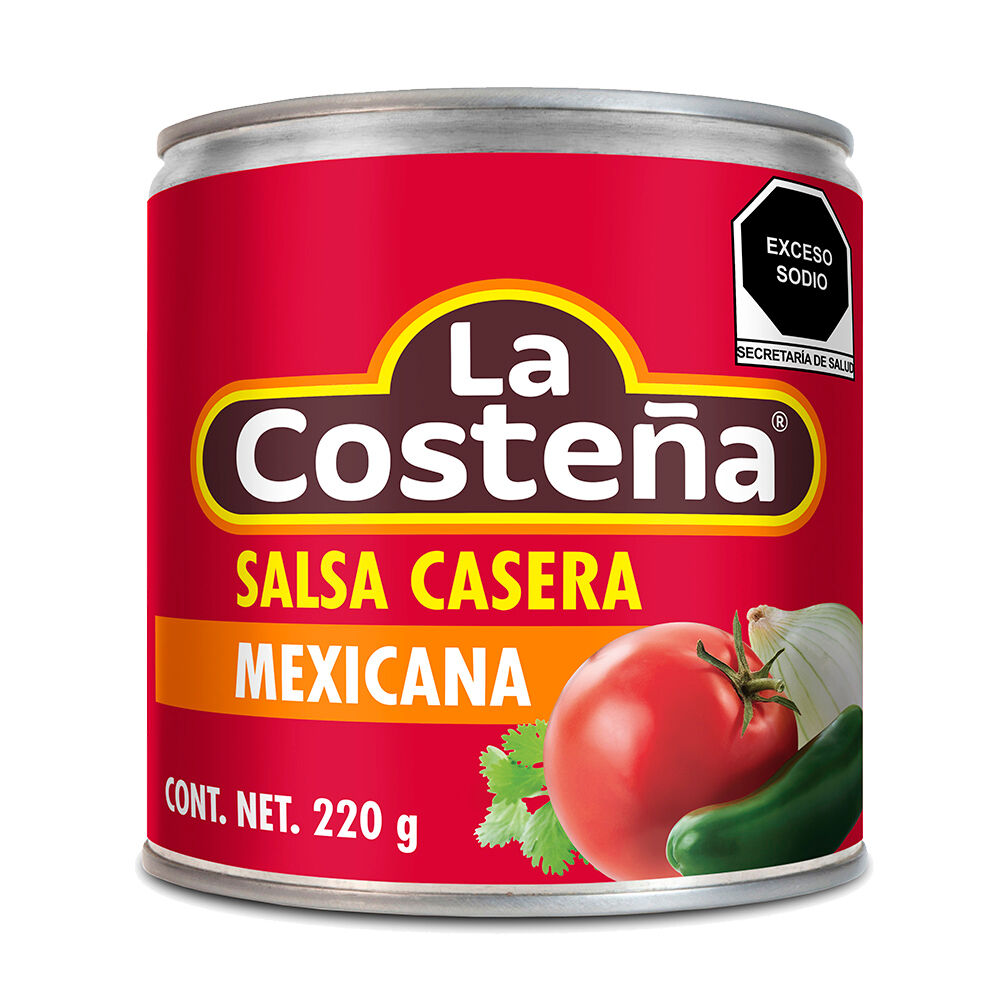 Salsa Mexicana Roja La Costeña 220.0 Gr