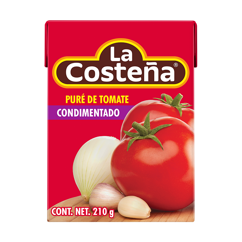 Pure Tomate Condimentado La Costeña 210 0 Gr