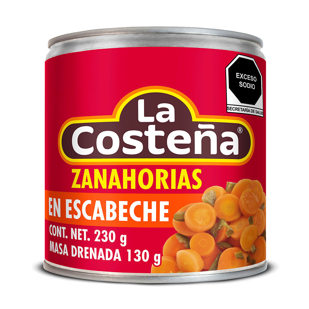 Zanahoria En Escabeche La Costeña 220.0 Gr