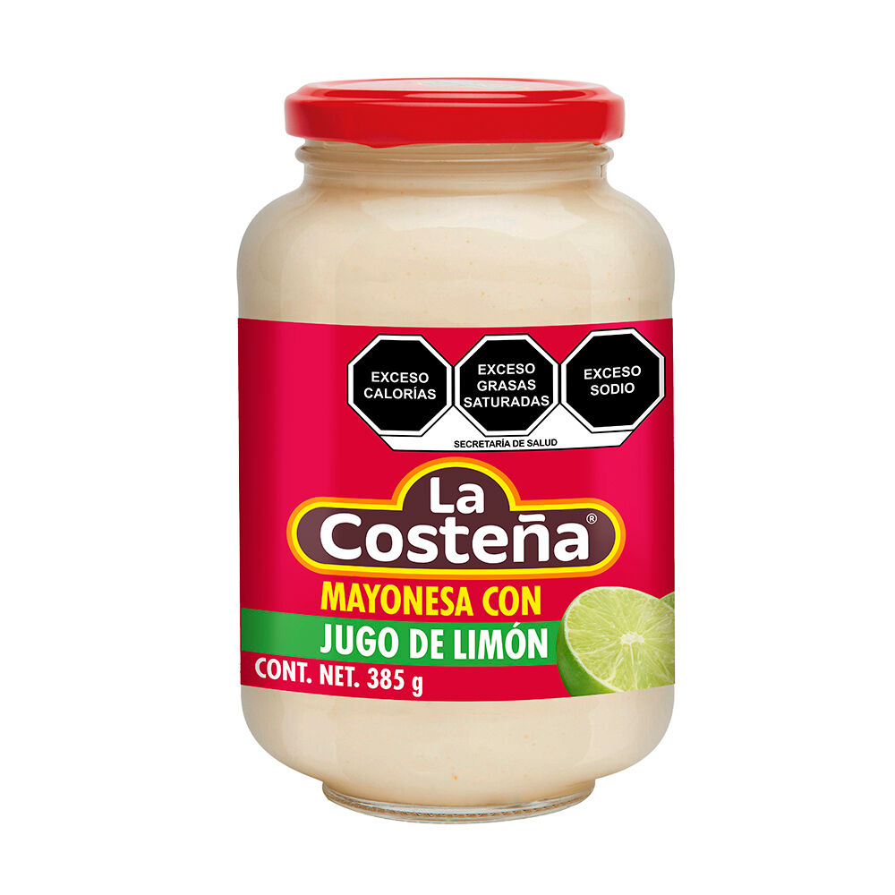 Mayonesa Con Jugo De Limon La Costena 385.0 Gr