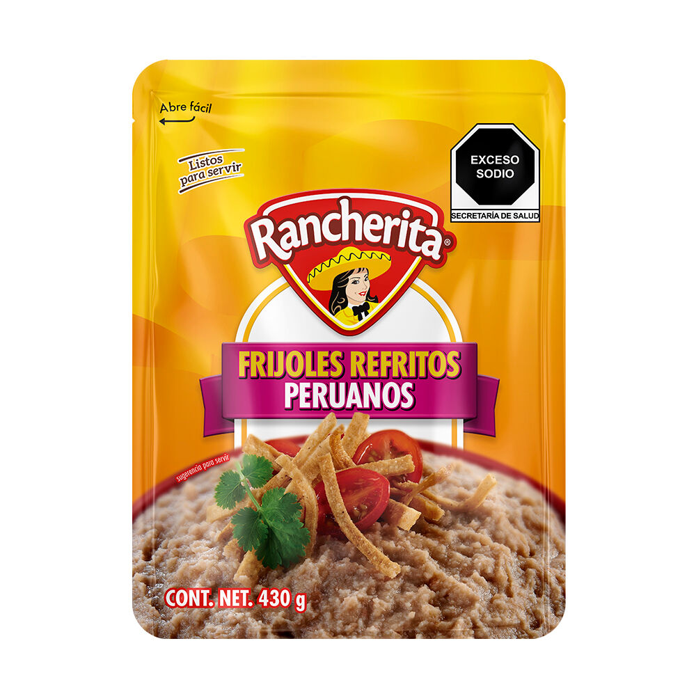 Frijol Refrito Peruano Rancherita 430.0 Gr