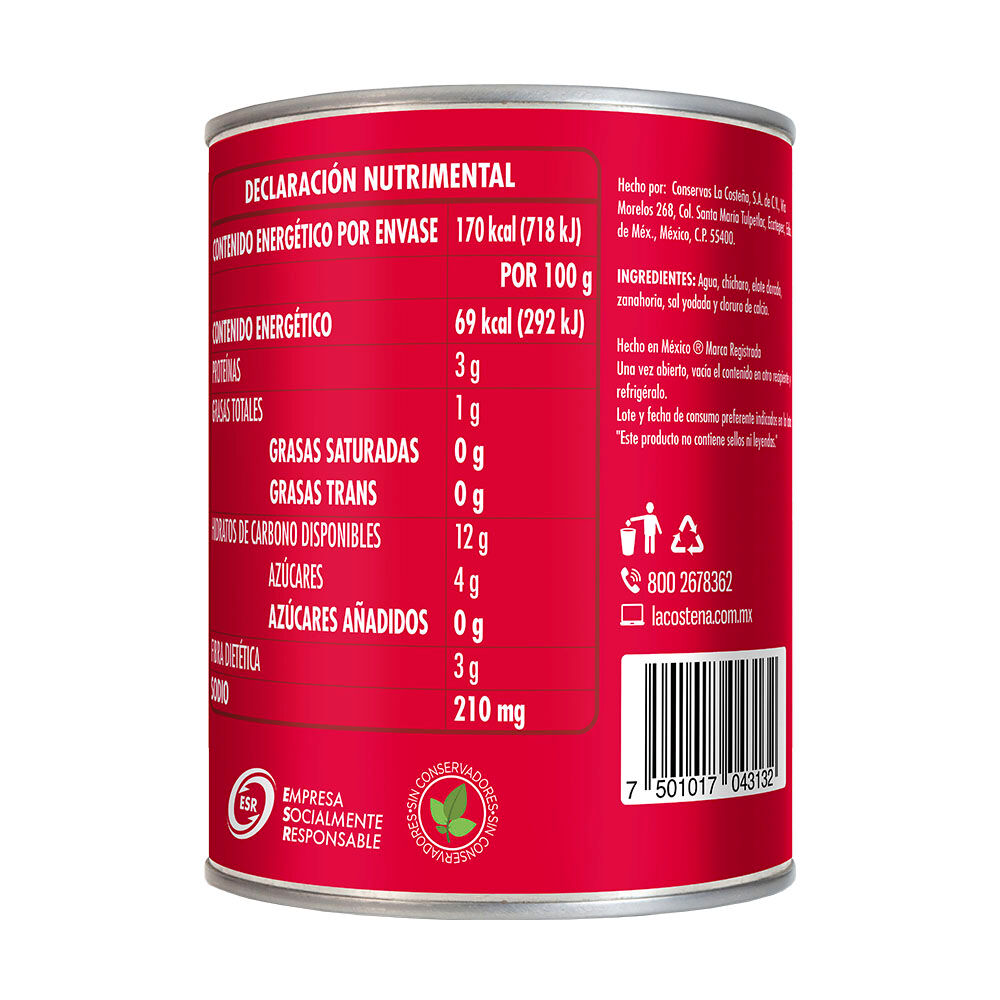 Ensalada Campesina La Costeña 410.0 Gr