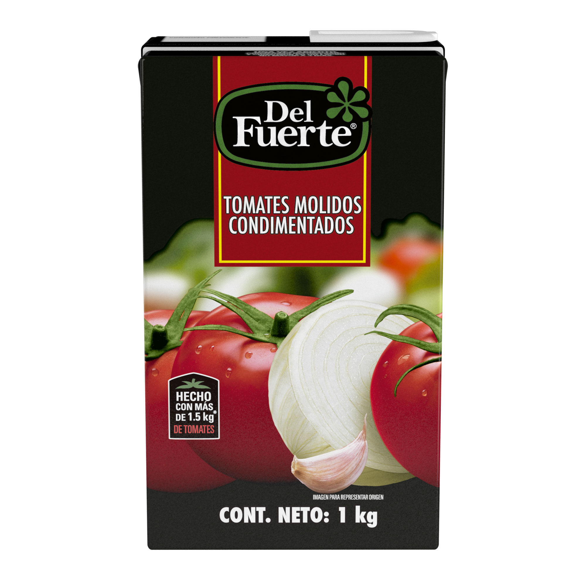Pure De Tomate Condimentado Del Fuerte 1.0 Kg