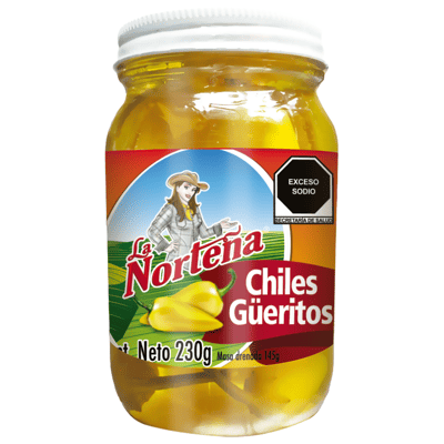 Chiles Gueritos La Nortena 230 Gr