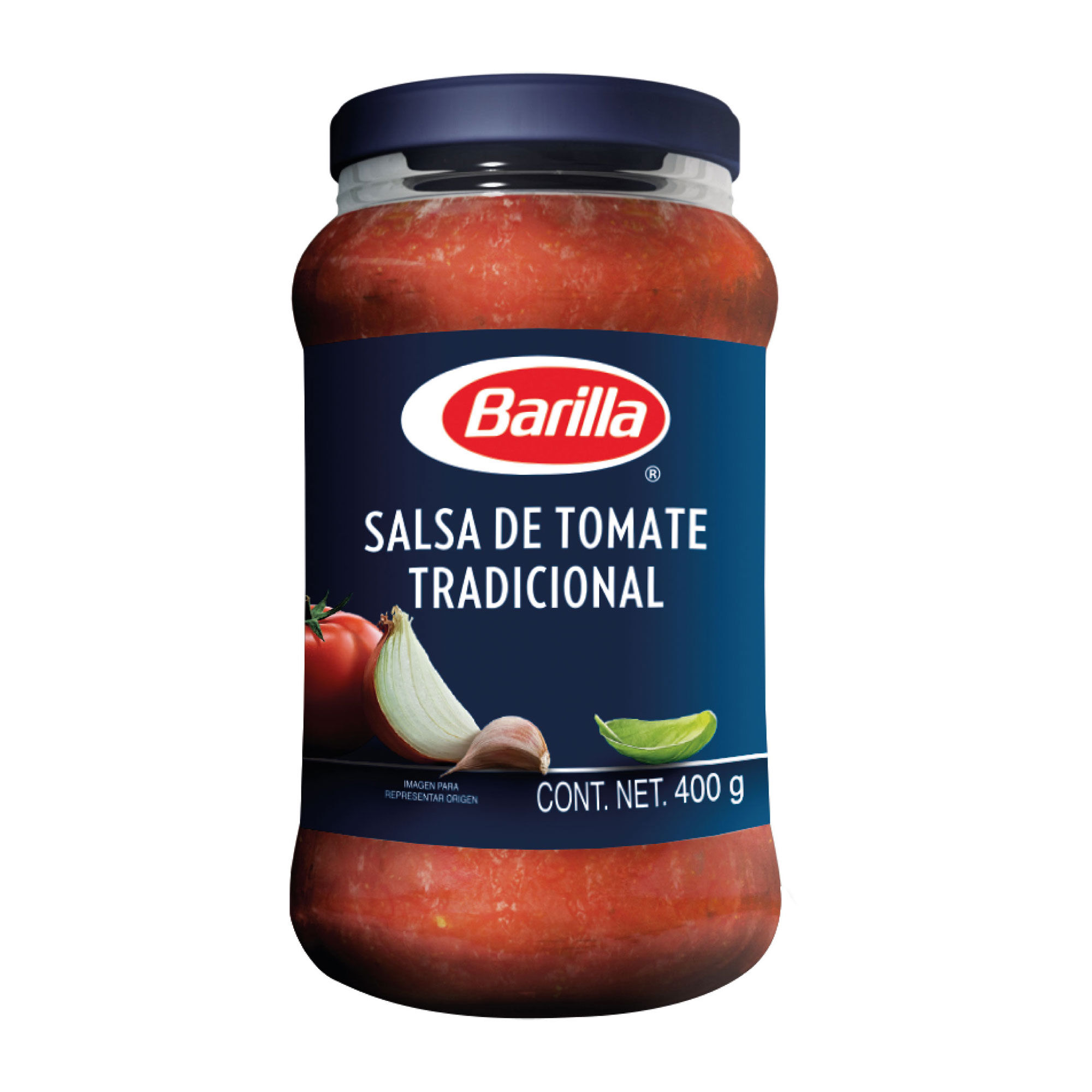 Salsa De Tomate Con Albahaca Trad. Barilla 400.0 Gr