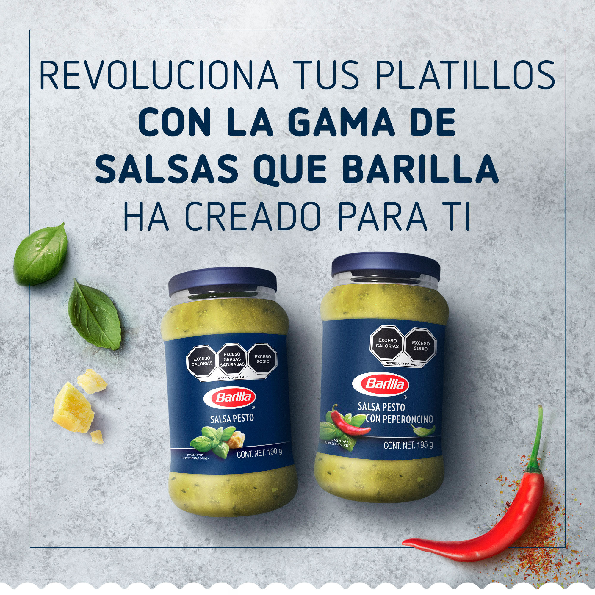 Salsa De Tomate Con Albahaca Trad. Barilla 400.0 Gr