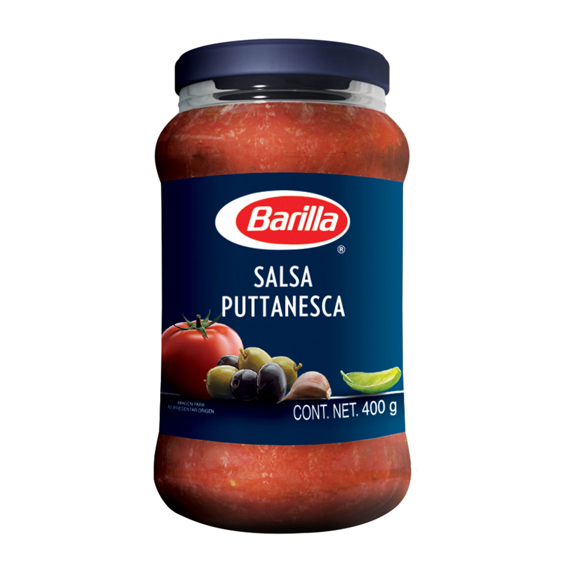Salsa Tomate C Aceit Verdesy Negras Barilla 400 0 Gr