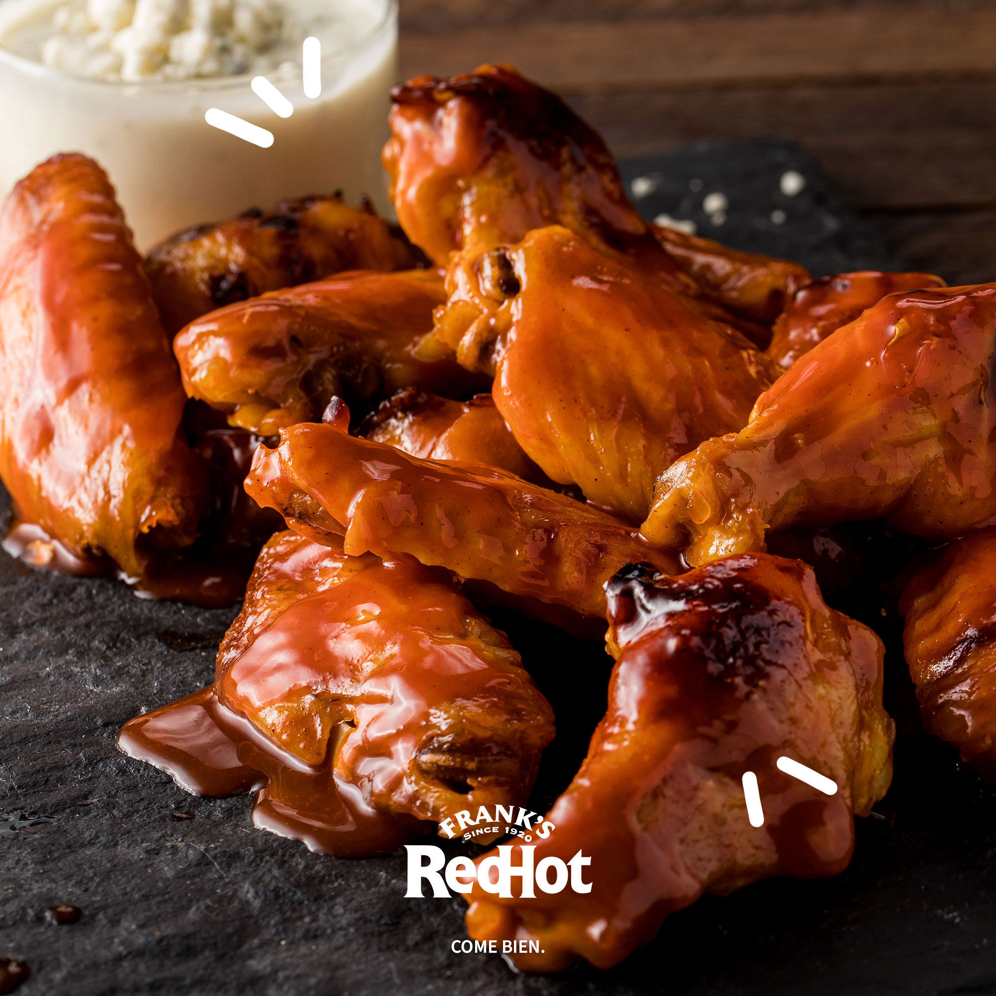 Salsa Para Alitas Búfalo Franks Redhot 354 Ml